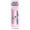 Schwarz (Schwarz) für Mascara  blauer Disco-Eyeliner