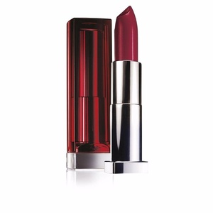Maybelline Color Sensational Lippenstift Nr. 360 Plum Reflection, multidimensionale Farbe für verführerische Lippen, feuchtigkeitsspendend durch nährenden Honignektar, 5 g(Rot)