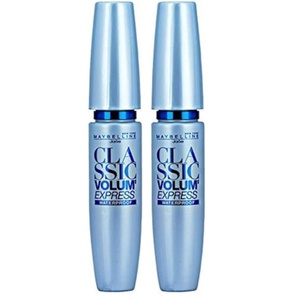 Maybelline Jade Volum‘ Express Waterproof Mascara, 91, Schwarz, 8,5 ml(8.5 ml (2er Pack))