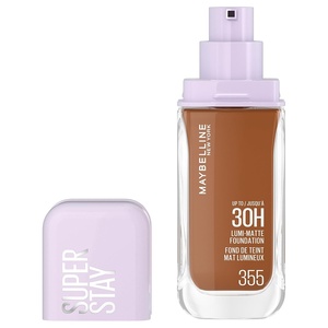 Maybelline New York – Flüssiges Make-up mit langem Halt, extrem widerstandsfähig, leuchtendes mattes Finish, angereichert mit Aminosäuren – für alle Hauttypen – Superstay 30H Lumi-Matte – Farbton 332(355)