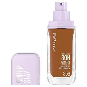 Maybelline New York – Flüssiges Make-up mit langem Halt, extrem widerstandsfähig, leuchtendes mattes Finish, angereichert mit Aminosäuren – für alle Hauttypen – Superstay 30H Lumi-Matte – Farbton 332(356)