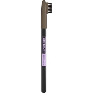 Maybelline New York 2-in-1 Augenbrauenstift mit anspitzbarer Spitze und weicher Bürste, Express Brow, Nr. 02 Blonde, 1 Stück(04 Medium Brown)