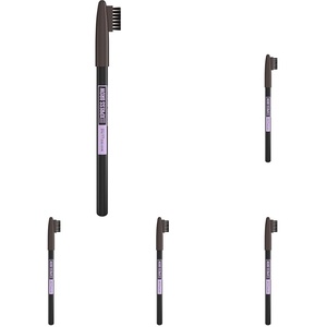 Maybelline New York 2-in-1 Augenbrauenstift mit anspitzbarer Spitze und weicher Bürste, Express Brow, Nr. 02 Blonde, 1 Stück(06 Black Brown)