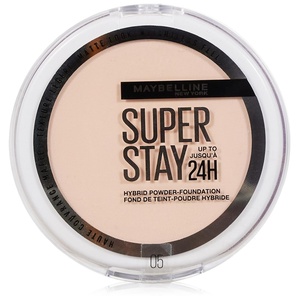 Maybelline New York 2-in-1 Puder Make-Up, Wasserfest und mattierend mit hoher Deckkraft, Super Stay Hybrid Powder Foundation, Nr. 75, 1 Stück(05)