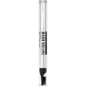 Maybelline New York Augenbrauenstift zum Auffüllen und Liften, Bis zu 24 Stunden gestylte Augenbrauen, Tattoo Brow Lift 2-in-1, Farbe: 00 Clear, 1 Stück(Blonde)