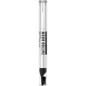 Maybelline New York Augenbrauenstift zum Auffüllen und Liften, Bis zu 24 Stunden gestylte Augenbrauen, Tattoo Brow Lift 2-in-1, Farbe: 00 Clear, 1 Stück(Deep Brown)