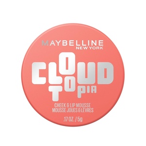 Maybelline New York Cloudtopia Wangen- & Lippen Mousse, 2-in-1 Blush & Lippenfarbe für 14H Halt, Luftig-leichte Textur & mattes Finish, Nr. 05 Coral Illusion, 5g