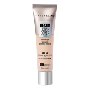 Maybelline New York Dream Urban Cover 305 Golden Amber, 1er Pack (1 x 30 ml)(111 Cool Ivory)