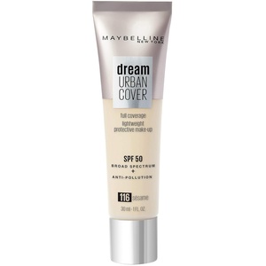 Maybelline New York Dream Urban Cover 305 Golden Amber, 1er Pack (1 x 30 ml)(116 Sesame)
