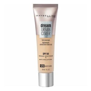 Maybelline New York Dream Urban Cover 305 Golden Amber, 1er Pack (1 x 30 ml)(128 Warm Nude)