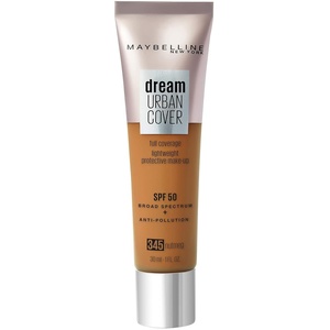 Maybelline New York Dream Urban Cover 305 Golden Amber, 1er Pack (1 x 30 ml)(345 Nutmeg)
