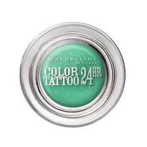 Maybelline New York Eyestudio Color Tattoo Eyeshadow Nummer 45 infinite white, 1er Pack (1 x 3.5 ml)(30 Always Green)