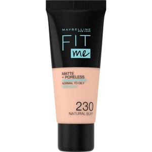 Maybelline New York Fit me! Matte & Poreless Make-up Nr. 335 Classic Tan, 30 ml(Nr. 230 Natural Buff)