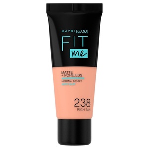 Maybelline New York Fit me! Matte & Poreless Make-up Nr. 335 Classic Tan, 30 ml(Nr. 238 Rich Tan)