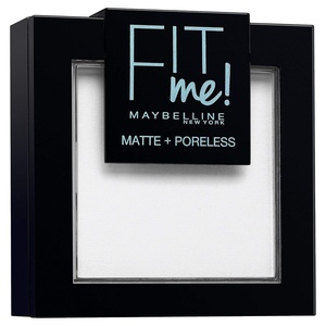 Maybelline New York FitMe Matt und Poreless Puder 90 Translucent 1er Pack(1 x 9 g)(translucent (ivory))