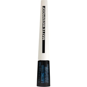 Maybelline New York Flüssiger Eyeliner, Wasserfest, wischfest und langanhaltend, Lasting Drama Liquid Ink Matte Eyeliner, 12 Black, 2,5 ml(Black)