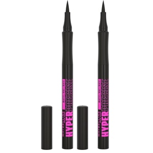 Maybelline New York Hochpigmentierter Liquid Eyeliner, 701 Matte Black(701 Matte Black)