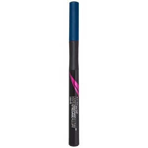 Maybelline New York Hochpigmentierter Liquid Eyeliner, 701 Matte Black(Papageienblau)