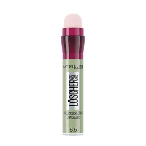 Maybelline New York Instant Anti-Age Effekt Löscher Concealer gegen Augenringe & Falten, Mit Goji-Beere & Haloxyl, Mikro-Lösch-Applikator für präzises Abdecken, Nr. 01 Light, 6,8ml(Color Corrector Grün)