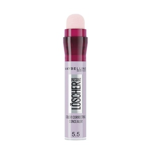 Maybelline New York Instant Anti-Age Effekt Löscher Concealer gegen Augenringe & Falten, Mit Goji-Beere & Haloxyl, Mikro-Lösch-Applikator für präzises Abdecken, Nr. 01 Light, 6,8ml(Color Corrector Lila)