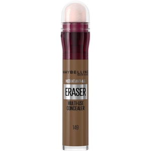 Maybelline New York Instant Anti-Age Effekt Löscher Concealer gegen Augenringe & Falten, Mit Goji-Beere & Haloxyl, Mikro-Lösch-Applikator für präzises Abdecken, Nr. 01 Light, 6,8ml(149 Deep Bronze)