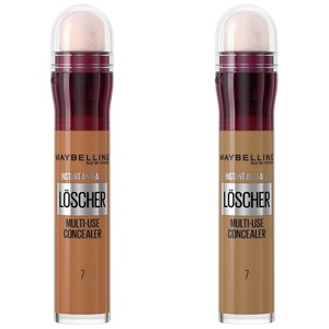 Maybelline New York Instant Anti-Age Effekt Löscher Concealer gegen Augenringe & Falten, Mit Goji-Beere & Haloxyl, Mikro-Lösch-Applikator für präzises Abdecken, Nr. 01 Light, 6,8ml(Nr. 07 Sand)