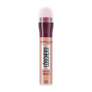 Maybelline New York Instant Anti-Age Effekt Löscher Concealer gegen Augenringe & Falten, Mit Goji-Beere & Haloxyl, Mikro-Lösch-Applikator für präzises Abdecken, Nr. 01 Light, 6,8ml(03 Fair)