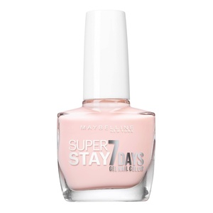 Maybelline New York Langanhaltender Nagellack mit Gel-Formel für farbintensive Nägel, Super Stay 7 Days Farblack, Nr. 501 Cherry Sin (Rot), 1 x 10 ml(Pink Whisper)
