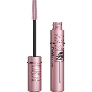 Maybelline New York Lash Sensational Sky High Mascara, Volumising & Lengthening Mascara, Washable Flake-Free 7 ml, Shade: 01 Black, Period After Opening von 6 Monaten(Schwarz)