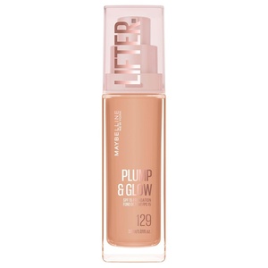 Maybelline New York Lifter Foundation, Flüssiges Make-up für strahlenden Teint mit Hyaluron und Niacinamid, polstert auf & spendet Feuchtigkeit, Nr. 220, 30 ml(129)