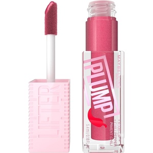 Maybelline New York Lipgloss für vollere Lippen, 005 Peach Feaver, 5,4 ml(002 Mauve Bite)