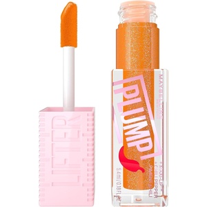 Maybelline New York Lipgloss für vollere Lippen, 005 Peach Feaver, 5,4 ml(008 Hot Honey)