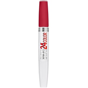 Maybelline New York Lippenstift, Super Stay 24H Optic Brights, Flüssig und langanhaltend, Nr. 875 Frozen Rose, 5g(870 Optic Rubin)