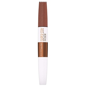 Maybelline New York Lippenstift, Super Stay 24H Optic Brights, Flüssig und langanhaltend, Nr. 875 Frozen Rose, 5g(905 Espresso Edge)
