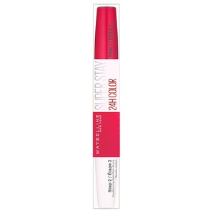 Maybelline New York Lippenstift, Super Stay 24H Optic Brights, Flüssig und langanhaltend, Nr. 875 Frozen Rose, 5g(Himbeere)
