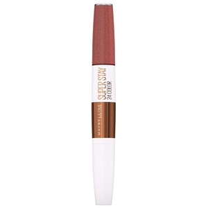 Maybelline New York Lippenstift, Super Stay 24H Optic Brights, Flüssig und langanhaltend, Nr. 875 Frozen Rose, 5g(Mocha Chocolatte)