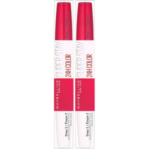 Maybelline New York Lippenstift, Super Stay 24H Optic Brights, Flüssig und langanhaltend, Nr. 875 Frozen Rose, 5g(Nr. 195 Raspberry)