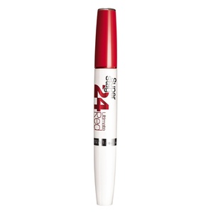 Maybelline New York Lippenstift, Super Stay 24H Optic Brights, Flüssig und langanhaltend, Nr. 875 Frozen Rose, 5g(Ruby Rush)