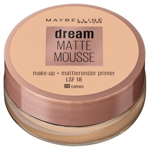 Maybelline New York Make Up, Dream Matte Mousse Make-Up, Mattierend, Nr. 20 Cameo(Nr. 20 Cameo)