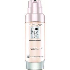 Maybelline New York Make Up, Dream Radiant Liquid Make-Up, Flüssige Foundation, Nr. 03 True Ivory, 30 ml(Nr. 05 Fair Porcelain)