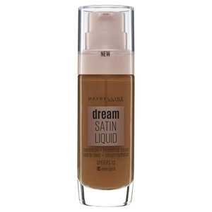 Maybelline New York Make Up, Dream Radiant Liquid Make-Up, Flüssige Foundation, Nr. 30 Sand, 30 ml(64 Deep Spice)