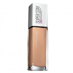 Maybelline New York Make Up, Super Stay 24h Make-Up, Flüssige, langanhaltende Foundation, Nr. 30 Sand, 30 ml(Warm Sun)