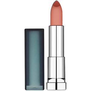 Maybelline New York Make-Up Lippenstift Color Sensational Creamy Mattes Lipstick Nude Embrace/Elegantes Hellbraun mit mattierendem Finish, 1 x 5 g(932 clay cru)