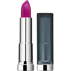 Maybelline New York Make-Up Lippenstift Color Sensational Creamy Mattes Lipstick Nude Embrace/Elegantes Hellbraun mit mattierendem Finish, 1 x 5 g(Nr. 945 Faint For Fuchsia)