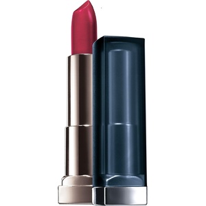 Maybelline New York Make-Up Lippenstift Color Sensational Creamy Mattes Lipstick Nude Embrace/Elegantes Hellbraun mit mattierendem Finish, 1 x 5 g(Red Sunset)