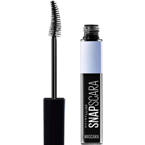 Maybelline New York Mascara für Volumen, Snapscara, Pitch Black, 9,5 ml(Schwarz)
