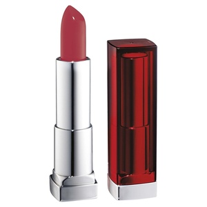 Maybelline New York Pflegender Lippenstift mit cremiger Textur und schimmerndem Finish, Color Sensational, Nr. 148 Summer Pink, 1 x 4,4 g(Fatal Red)