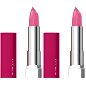 Maybelline New York Pflegender Lippenstift mit cremiger Textur und schimmerndem Finish, Color Sensational, Nr. 148 Summer Pink, 1 x 4,4 g(Summer Pink)