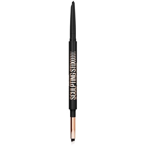 Maybelline New York Sculpting Stix 2-in-1 Eyeliner, Blendbarer Kajalstift für präzise Linien & Smokey-Eye-Look, 24H langer Halt ohne Verschmieren, Nuance: 016 Black Blur(016 Black Blur)