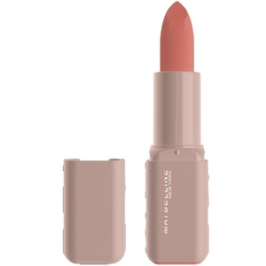 Maybelline New York Serum Lippenstift Matte, Pflegender Lippenstift für 8H Feuchtigkeit mit Hyaluronsäure & Ölen, Weiches Matt-Finish & Satte Farbe, Nr. 002 Maybe It’s…, 4,5g(001 Crop Top)